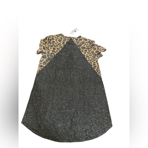 NWT Sparkly Leopard ๐ Leggings Tshirt (2x But XL Fit) - Picture 3 of 4
